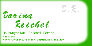 dorina reichel business card